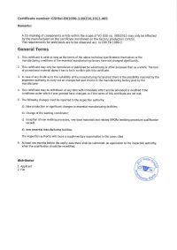 Welding Certificate GSIHal-EN-1090-3